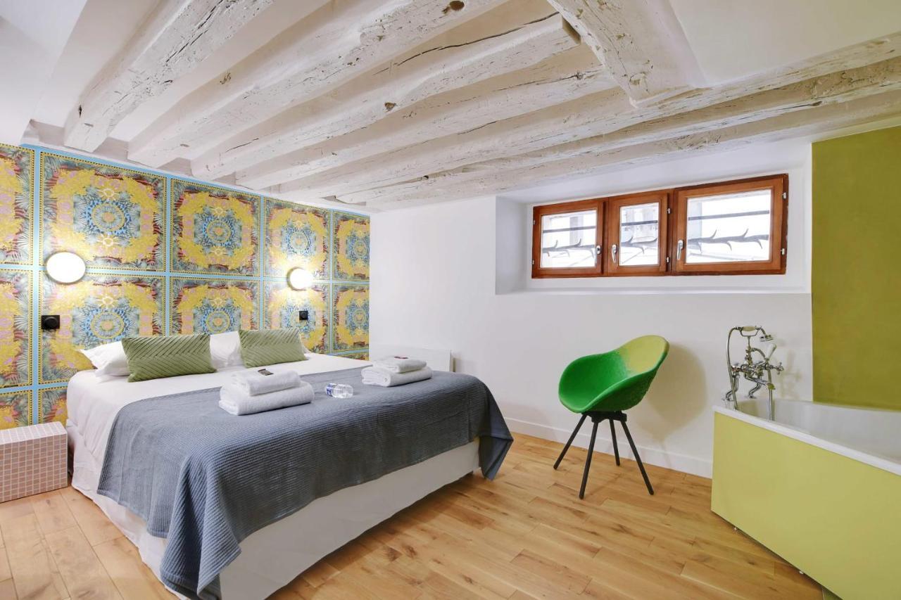 Joyful Apartment - 2Br-6P - Louvre-Rivoli Parijs Buitenkant foto