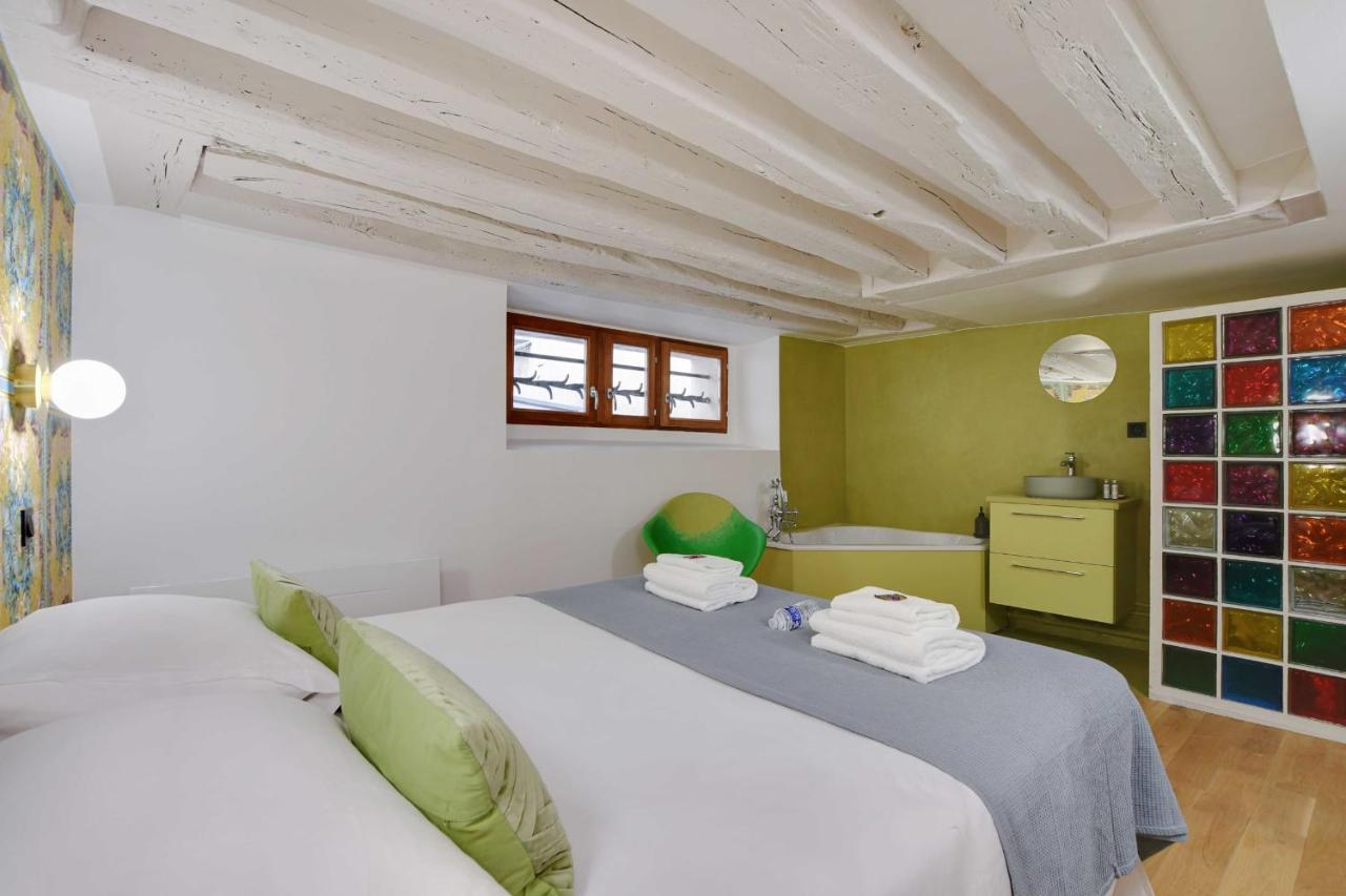 Joyful Apartment - 2Br-6P - Louvre-Rivoli Parijs Buitenkant foto