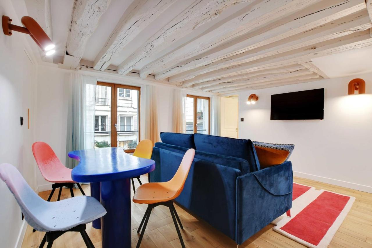 Joyful Apartment - 2Br-6P - Louvre-Rivoli Parijs Buitenkant foto