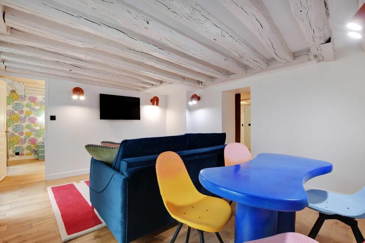 Joyful Apartment - 2Br-6P - Louvre-Rivoli Parijs Buitenkant foto