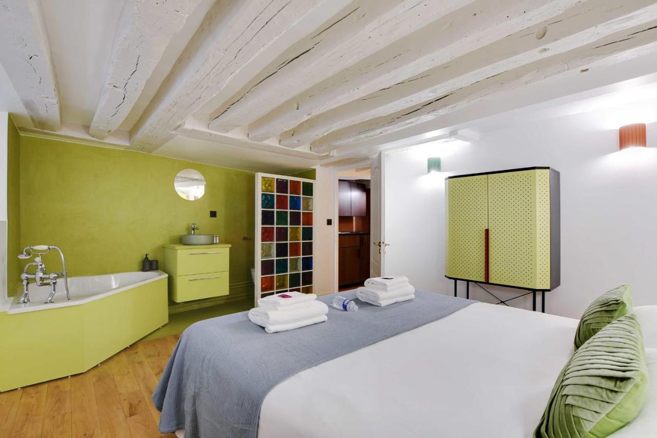 Joyful Apartment - 2Br-6P - Louvre-Rivoli Parijs Buitenkant foto