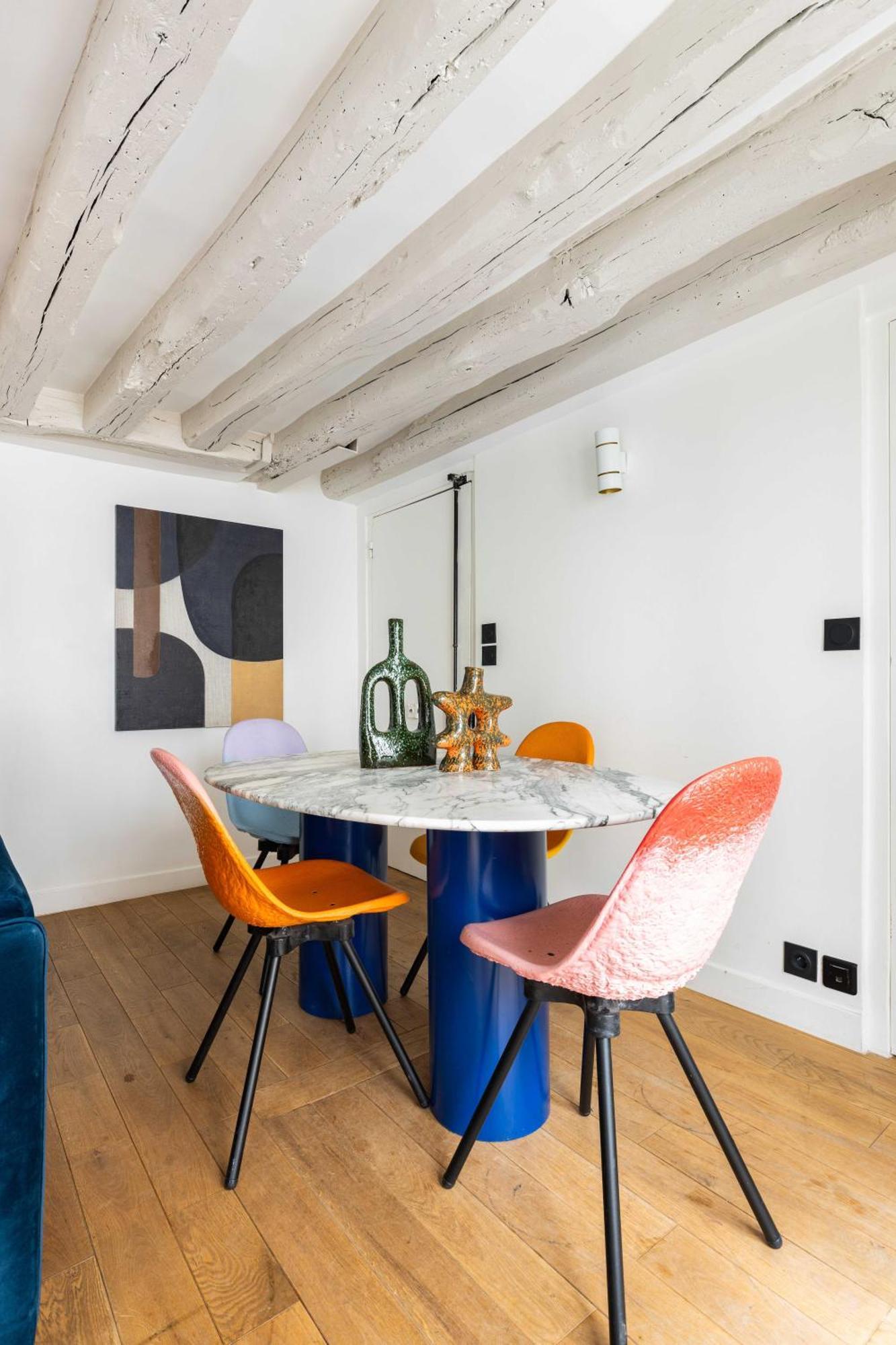 Joyful Apartment - 2Br-6P - Louvre-Rivoli Parijs Buitenkant foto